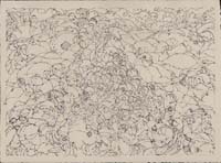 MEDITATION-1, Ink on BFK, 11in by 15in